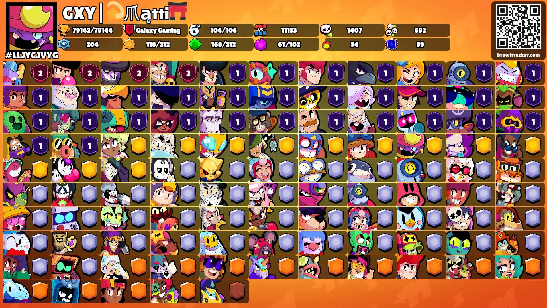GXY|💫爪ątti⛩️'s Ranks