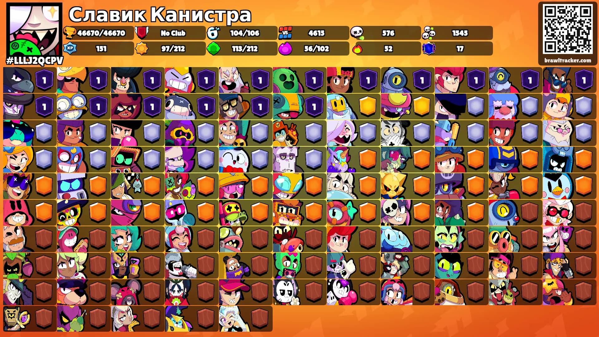 Славик Канистра's Ranks