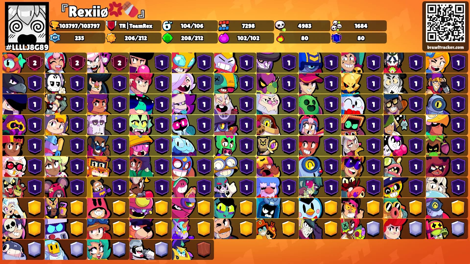 『Rexiiø💢🍫』's Ranks