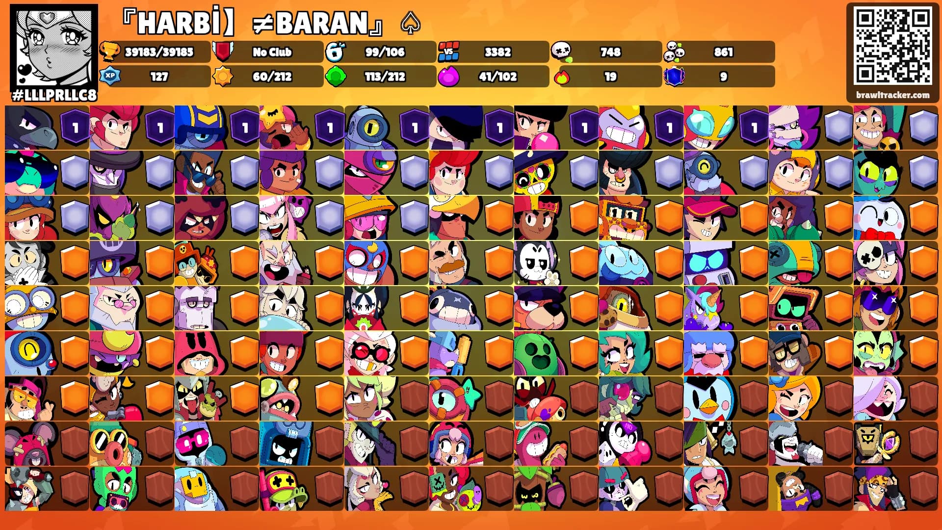 『HARBİ】≠BARAN』♤'s Ranks