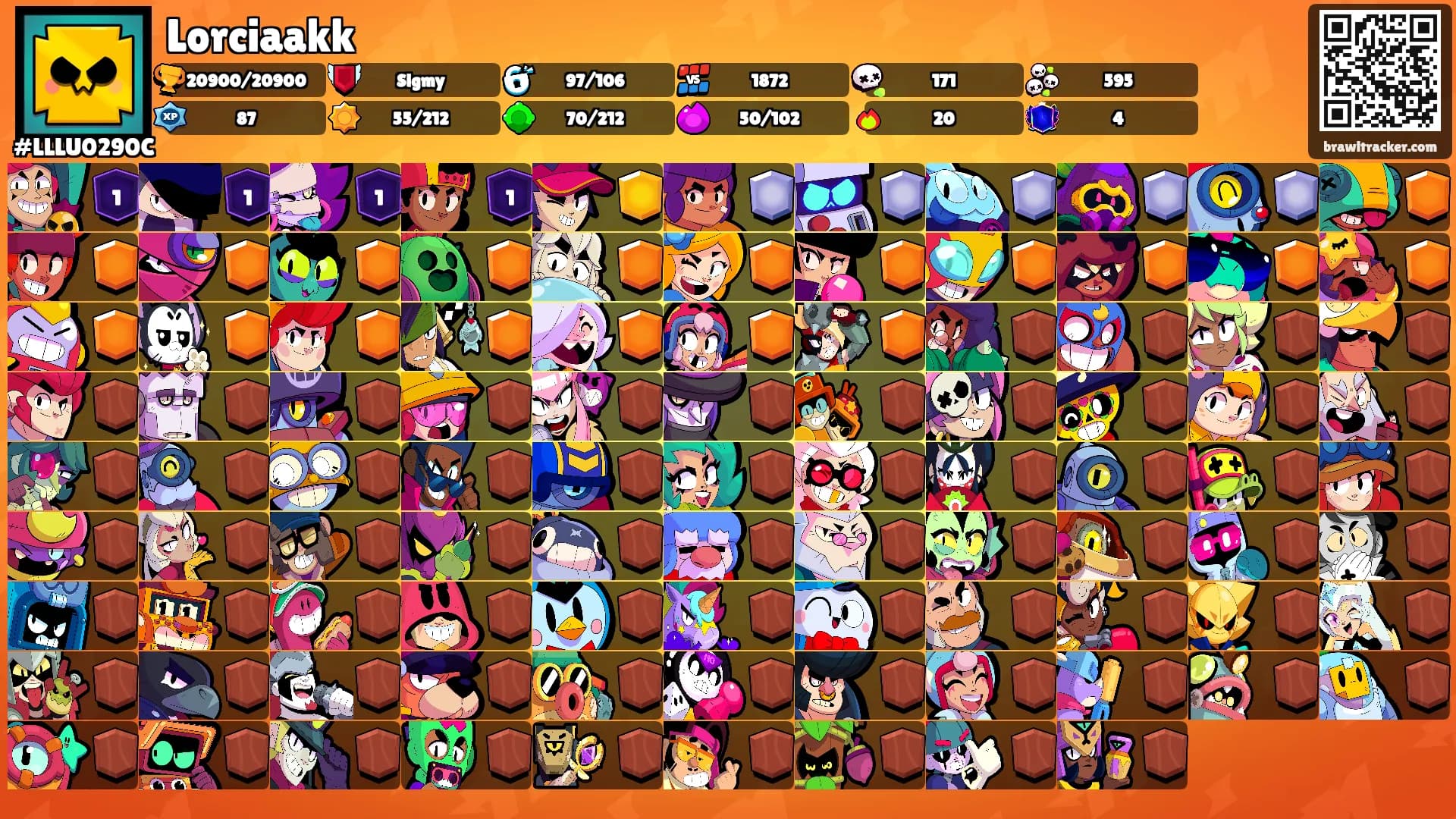 Lorciaakk's Ranks