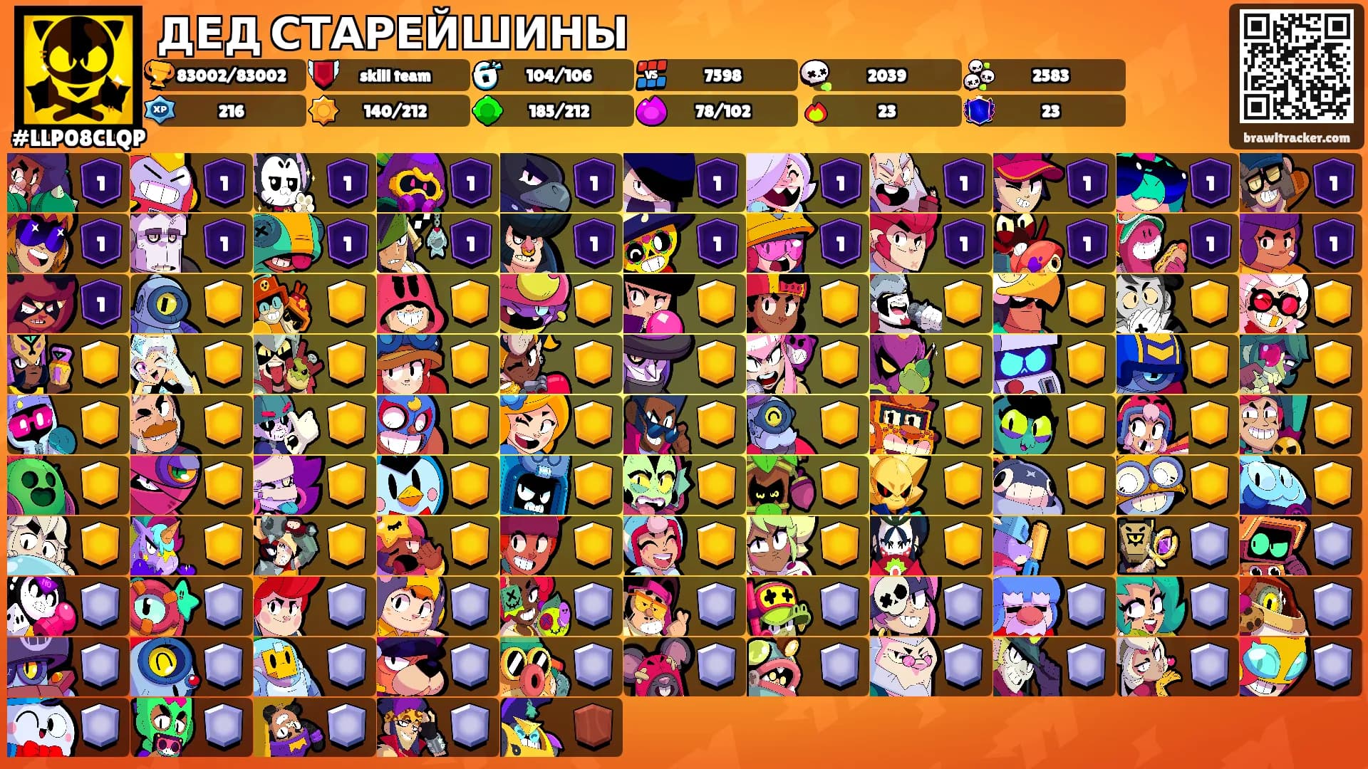 ДЕД СТАРЕЙШИНЫ's Ranks