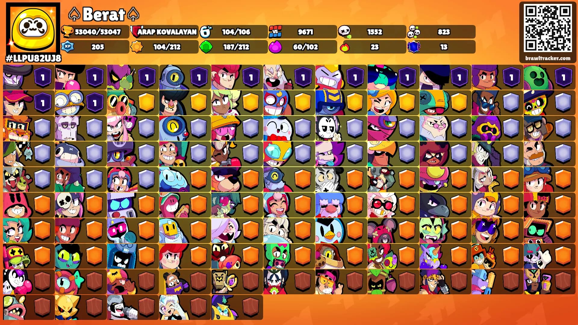 ♤Berat♤'s Ranks