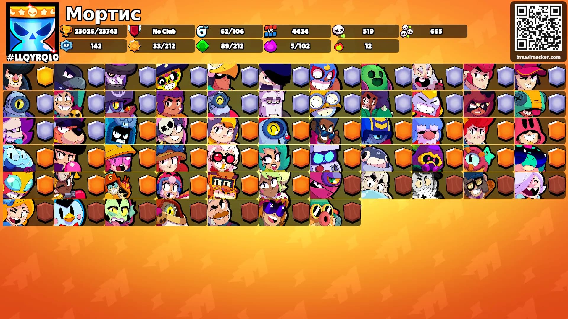 Мортис's Ranks