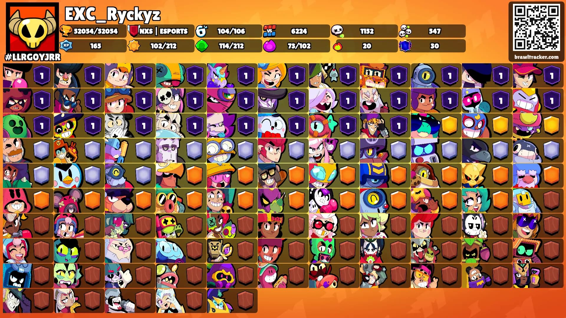 EXC_Ryckyz's Ranks