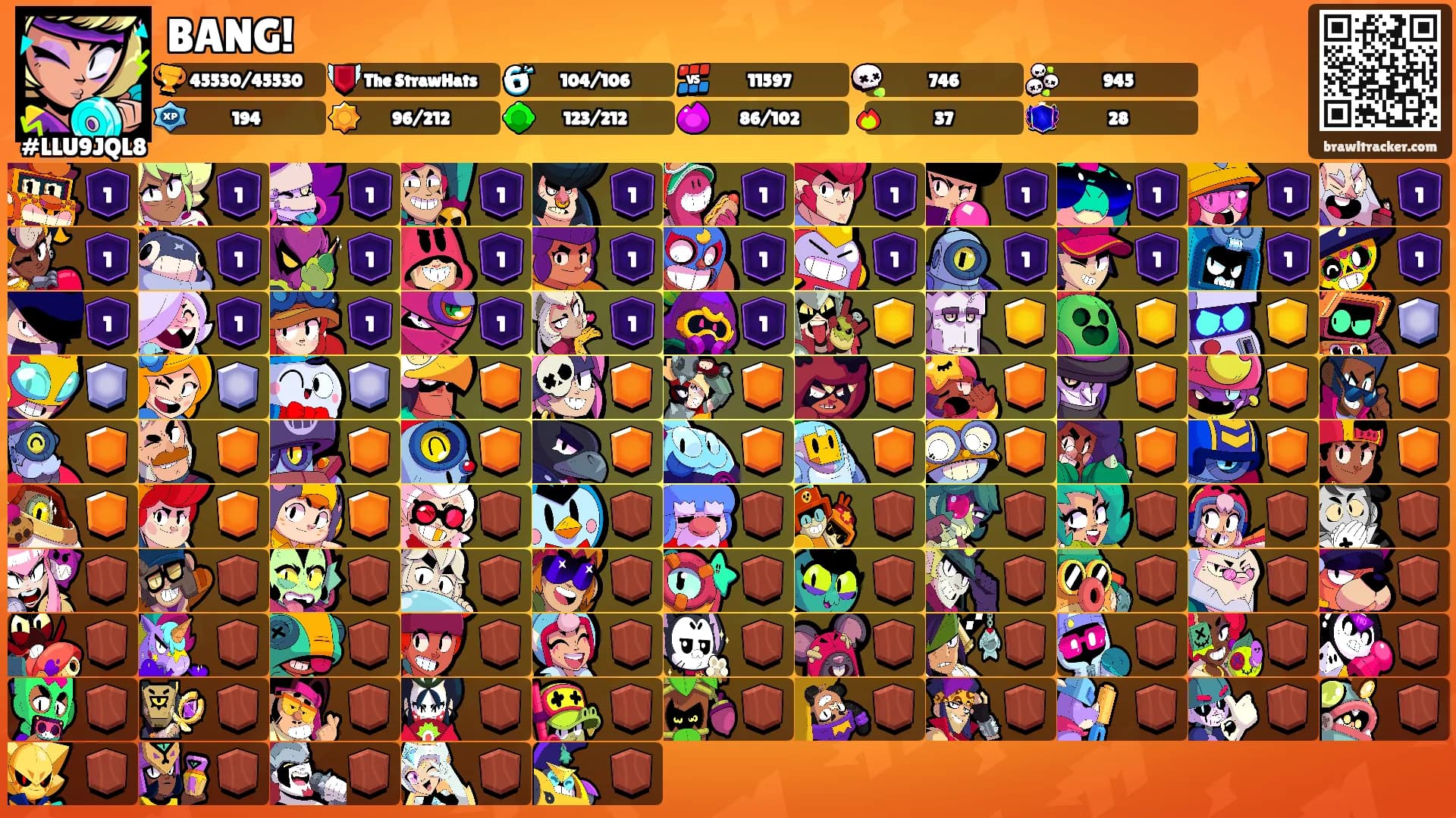 BANG!'s Ranks
