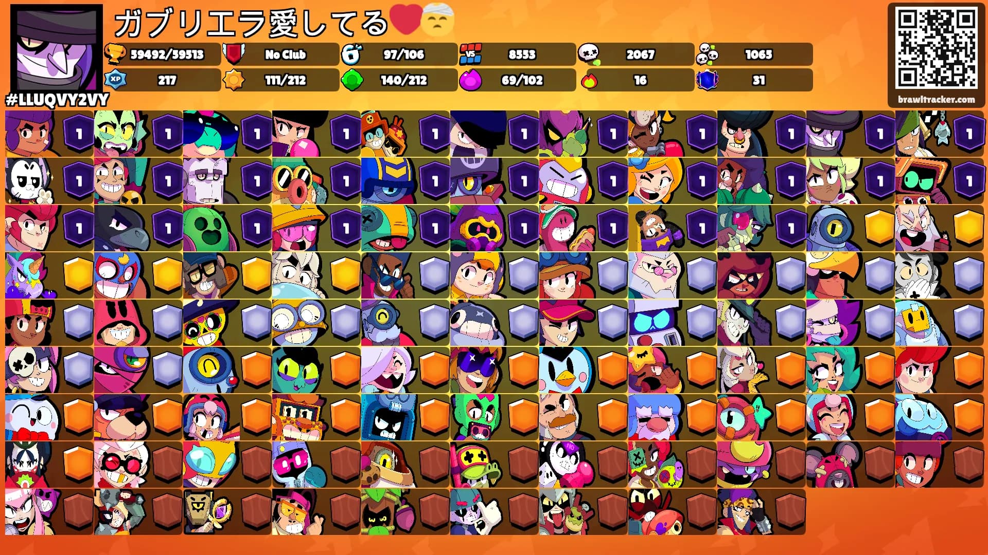 ガブリエラ愛してる❤️🤕's Ranks