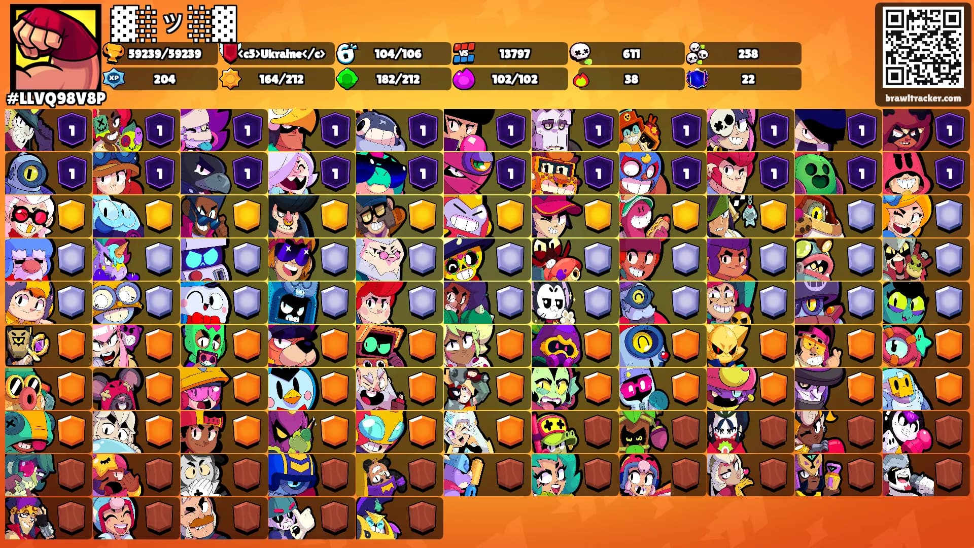 ▓░ッ░▓'s Ranks