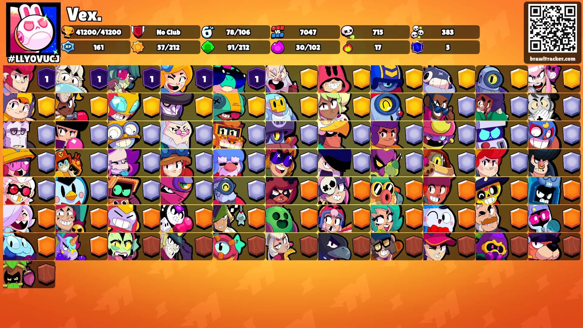 Vex.'s Ranks