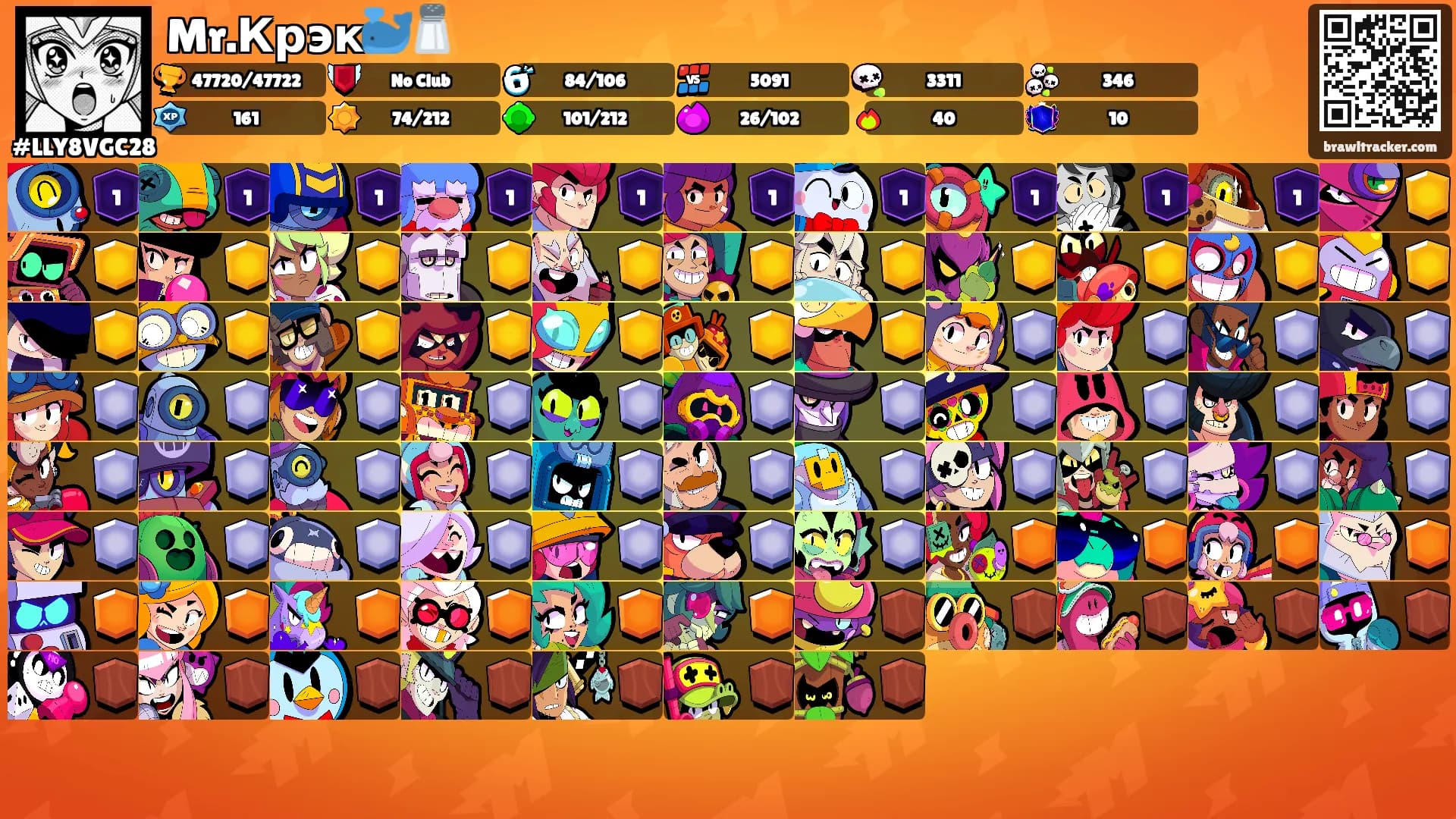 Mr.Крэк🐳🧂's Ranks