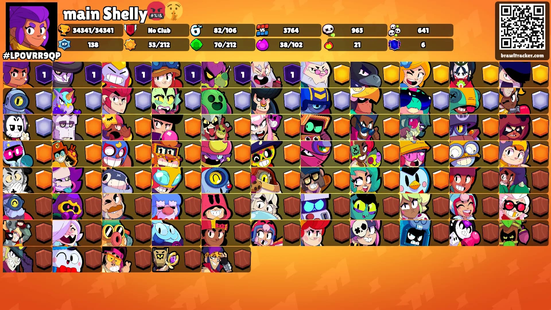 main Shelly🤬🤫's Ranks