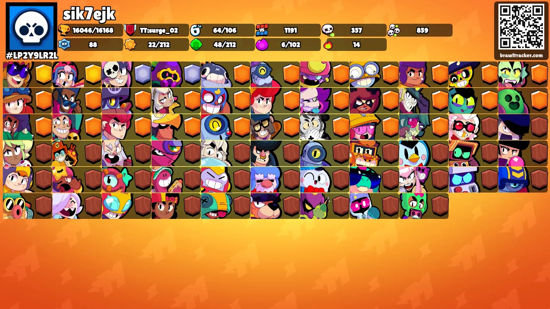 sik7ejk's Ranks