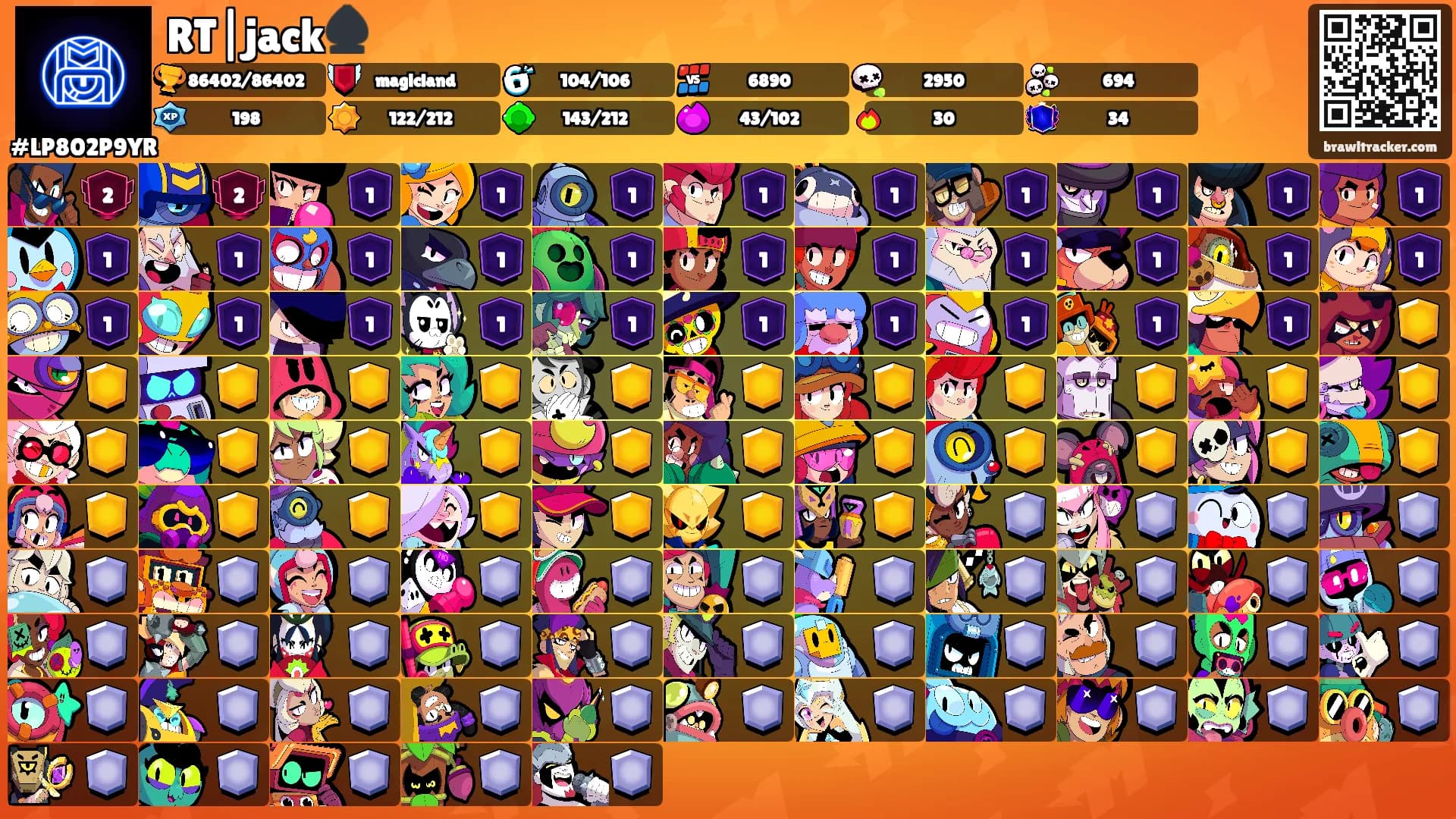 RT|jack♠️'s Ranks