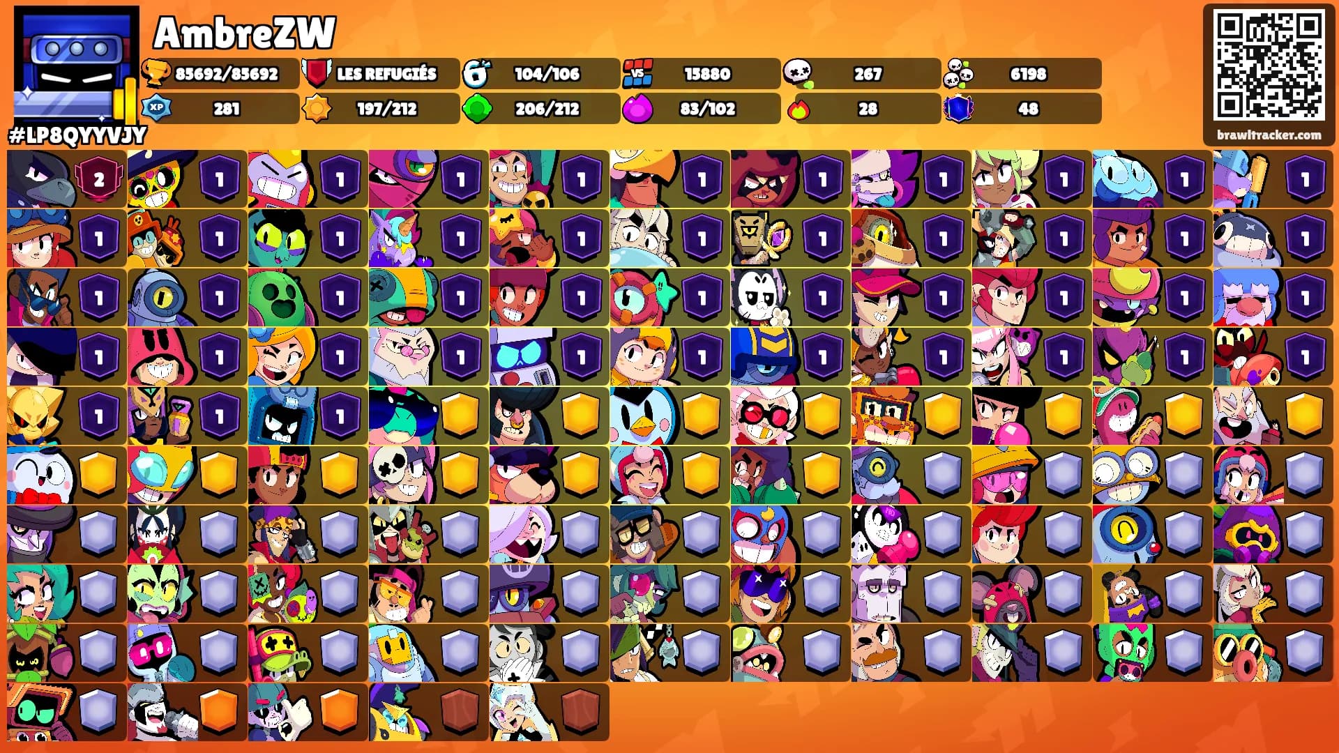 AmbreZW's Ranks