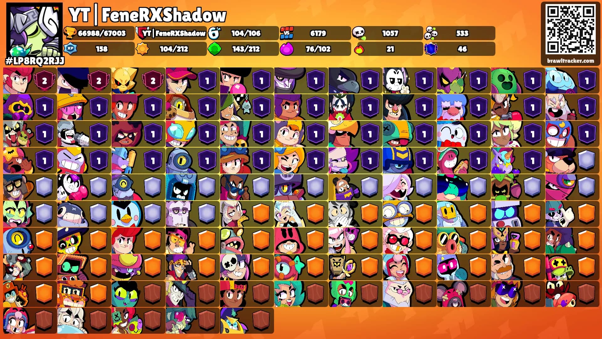 YT|FeneRXShadow's Ranks
