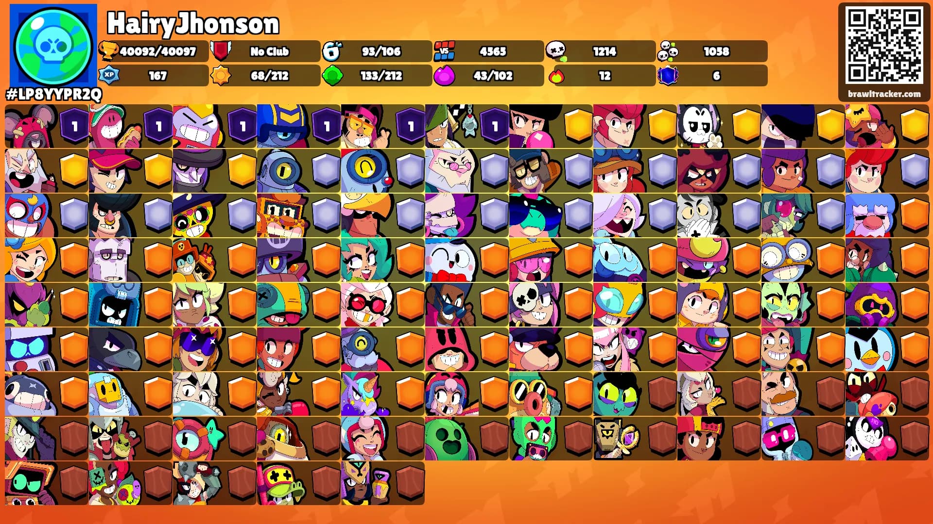 HairyJhonson's Ranks