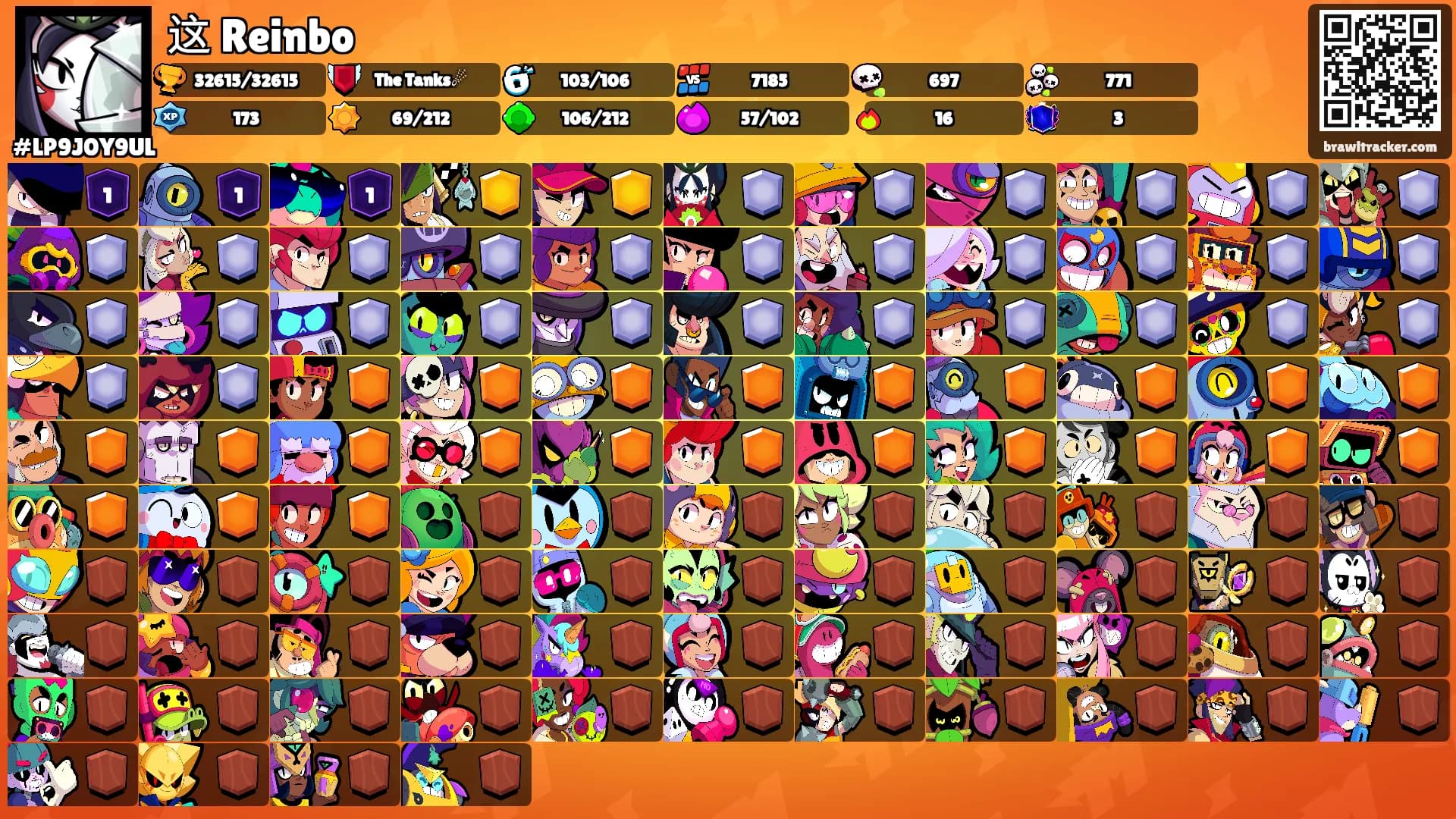 这 Reinbo's Ranks
