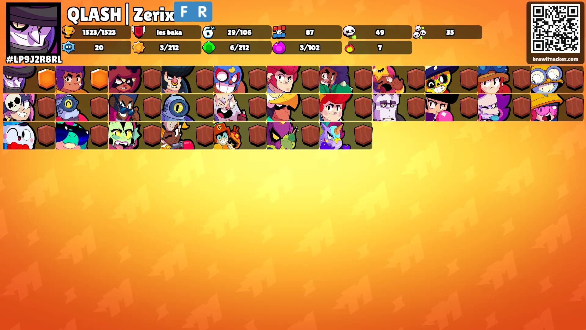 QLASH|Zerix🇫🇷's Ranks