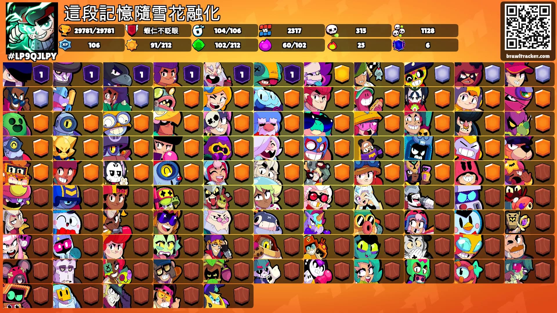 這段記憶隨雪花融化's Ranks