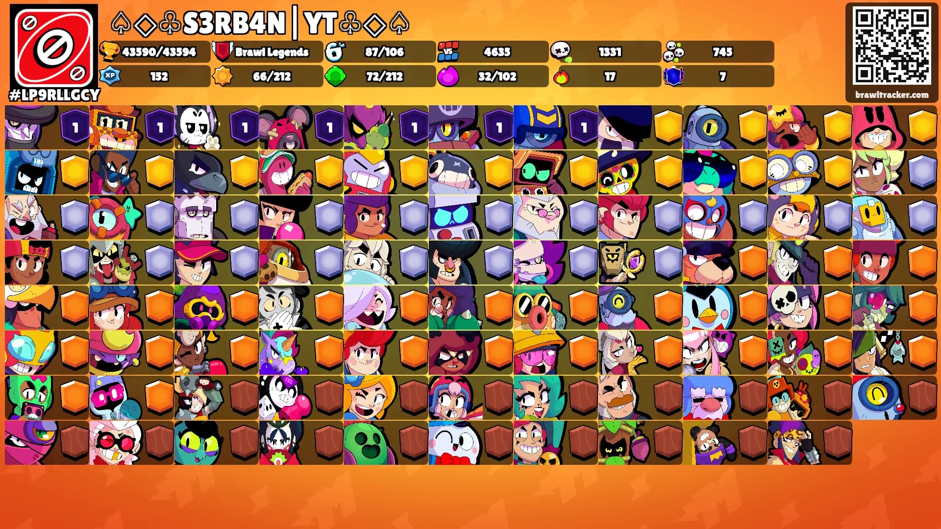 ♤◇♧S3RB4N|YT♧◇♤'s Ranks