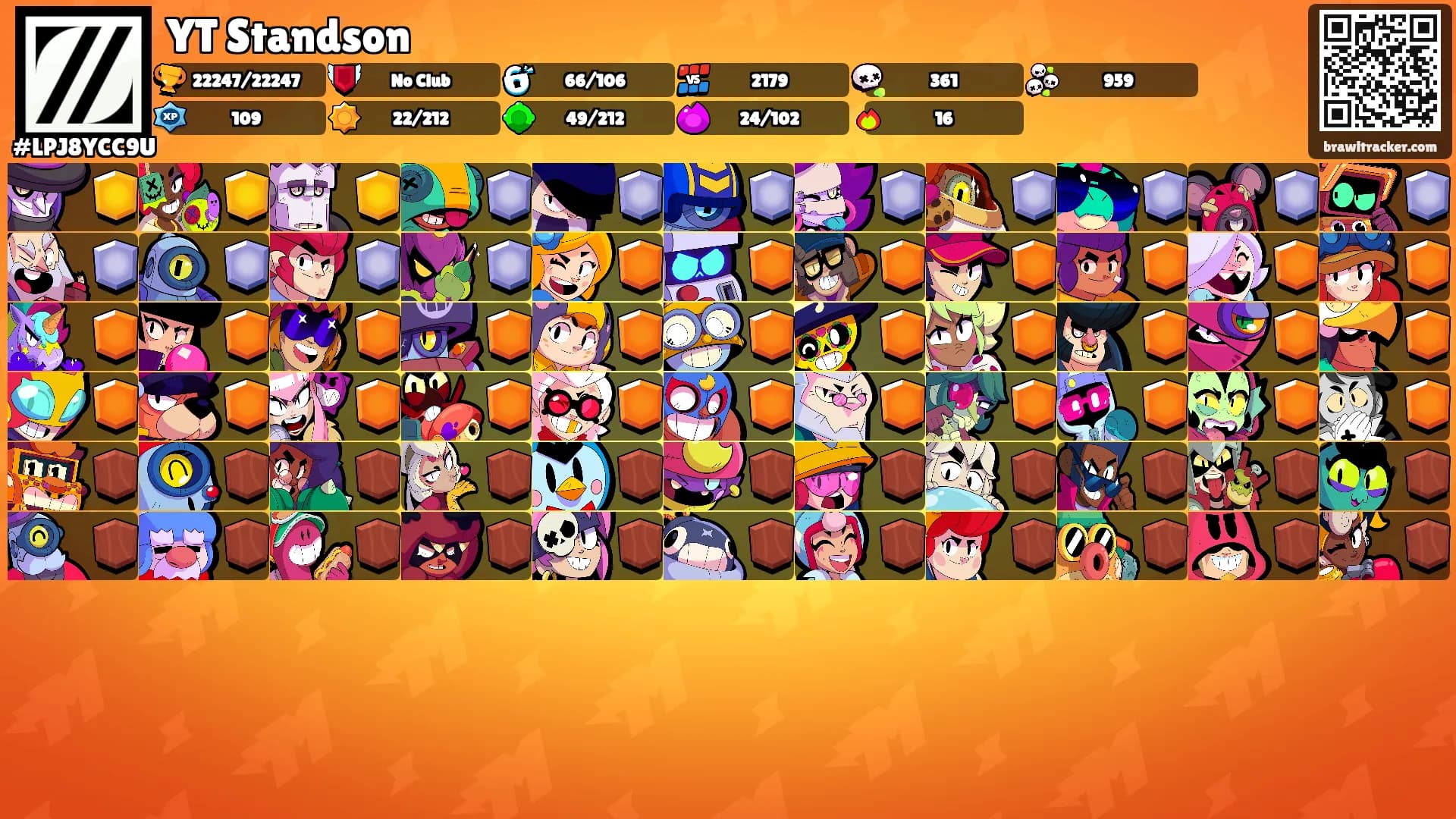 YT Standson's Ranks