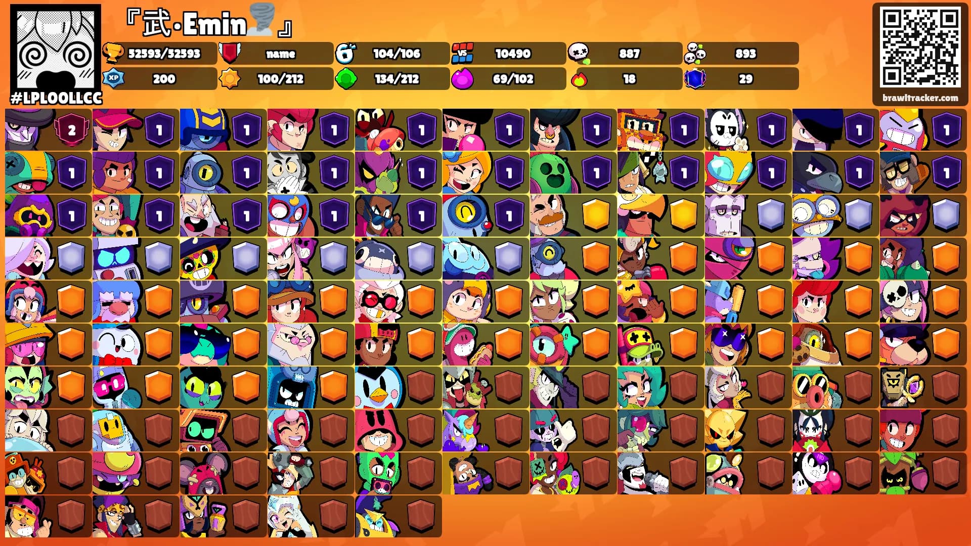 『武•Emin🌪️』's Ranks