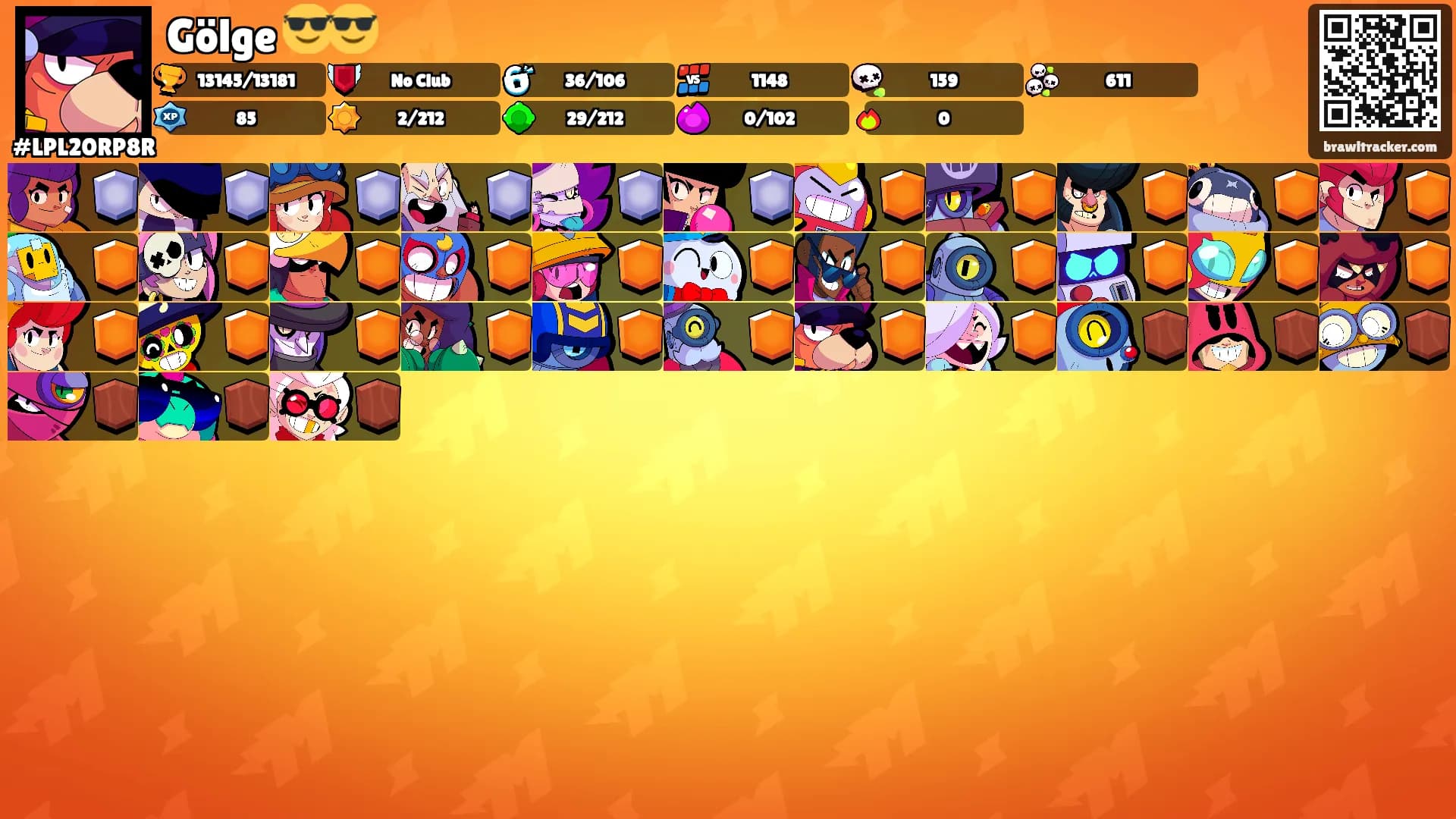 Gölge 😎😎's Ranks