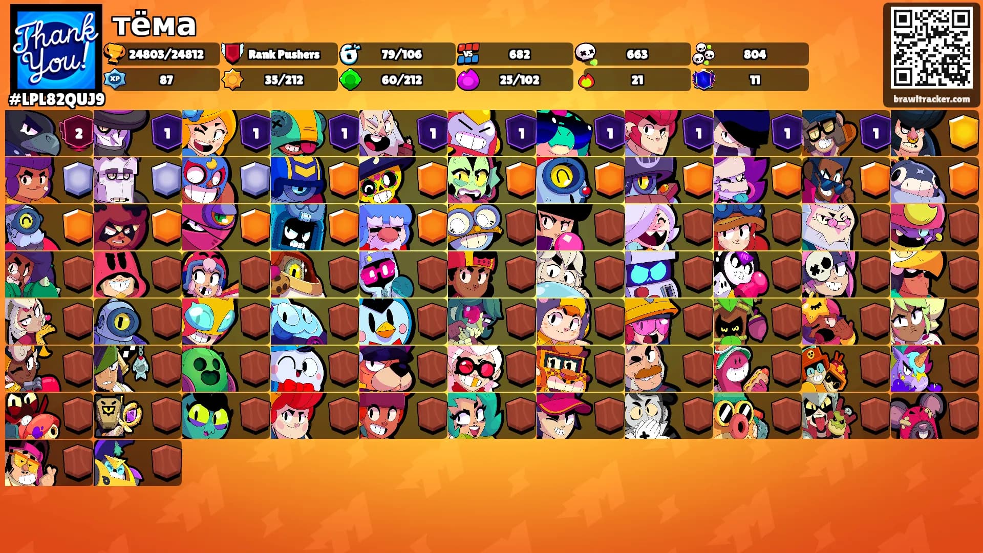 тёма's Ranks
