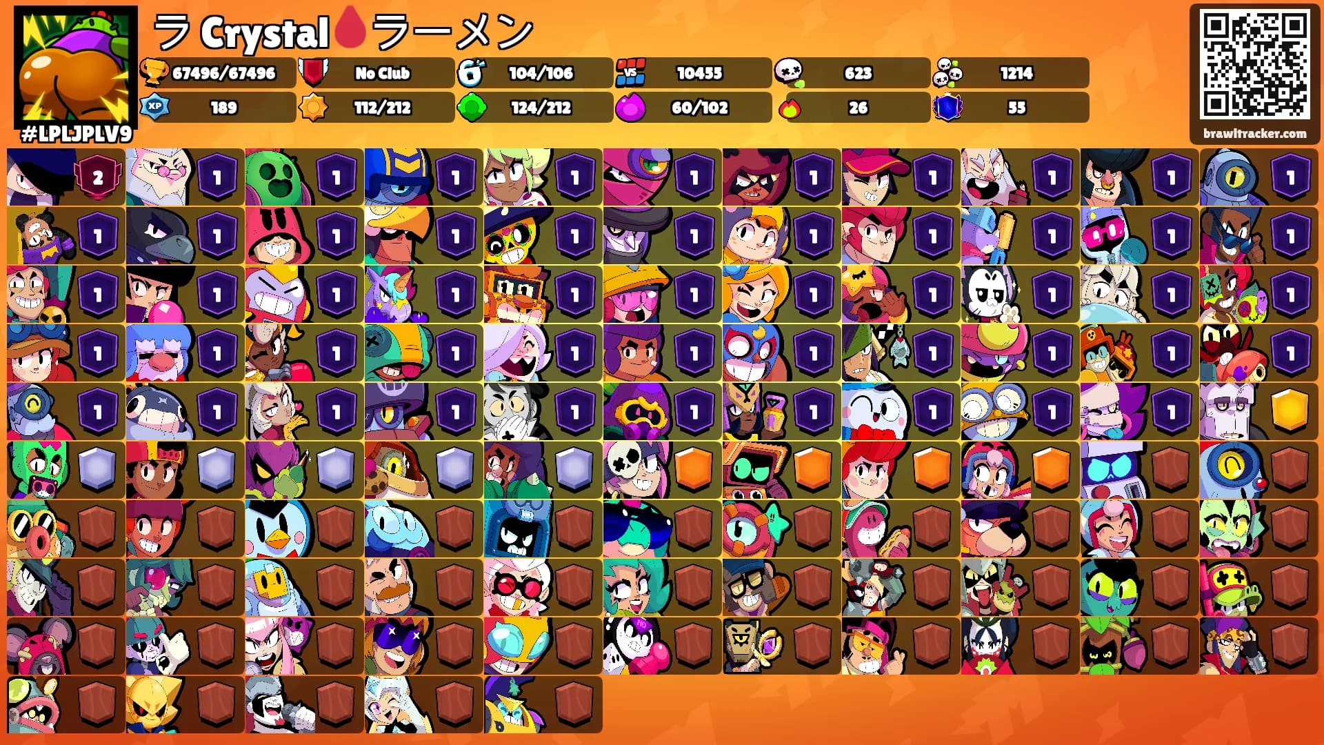 ラ Crystal🩸ラーメン's Ranks