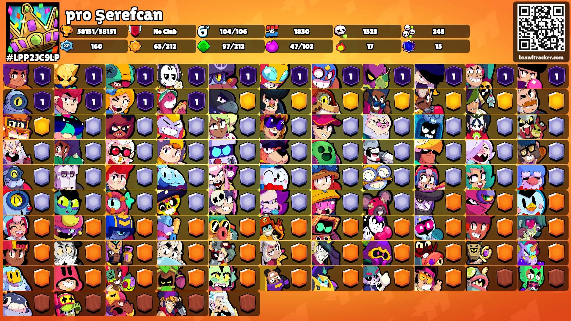 pro şerefcan's Ranks