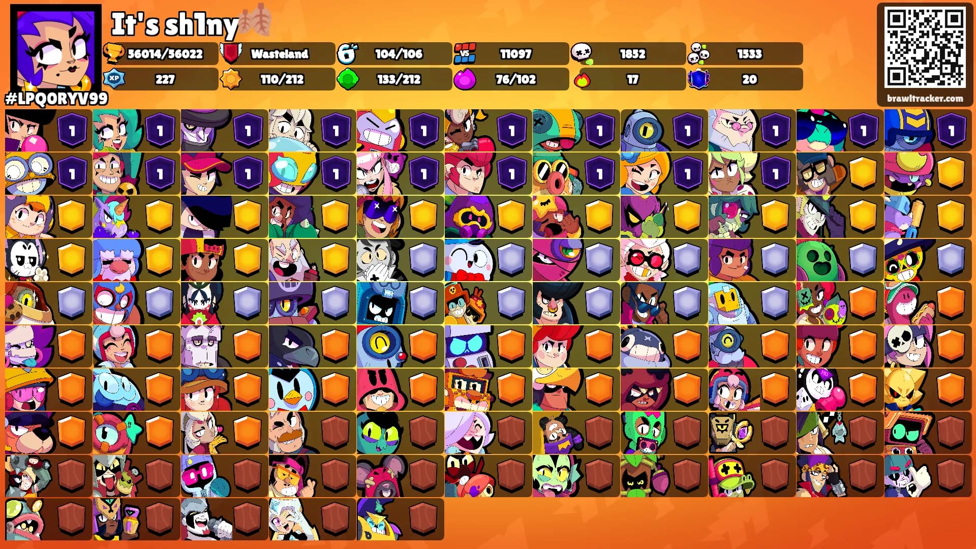It's sh1ny🍂's Ranks