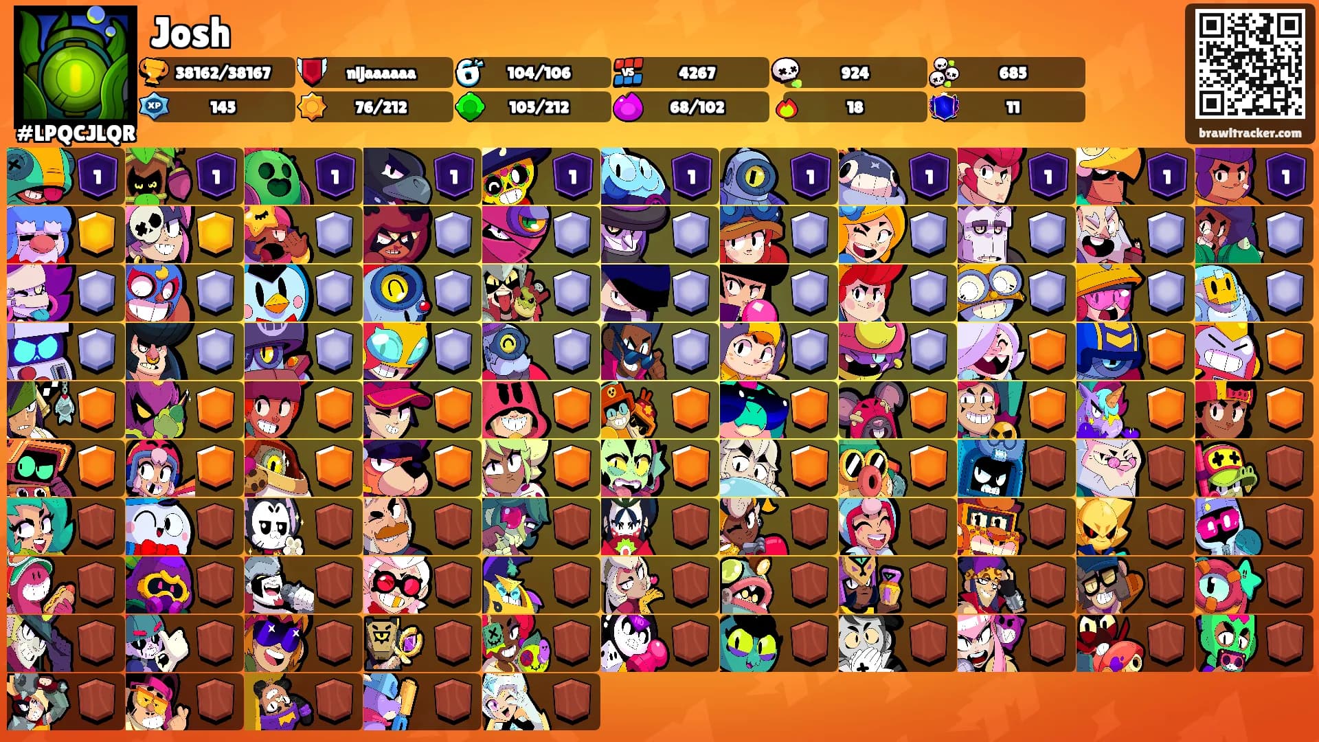Josh's Ranks