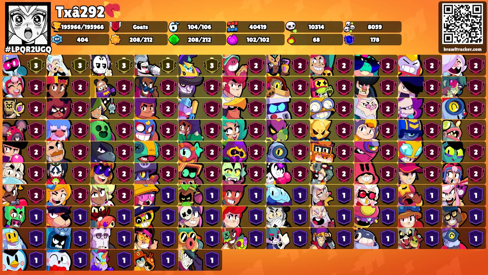 Txâ292💘's Ranks