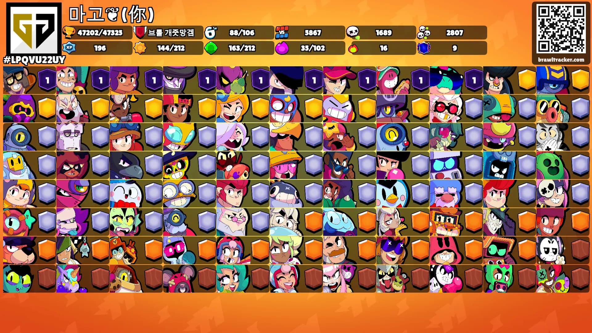마고❦(你)'s Ranks