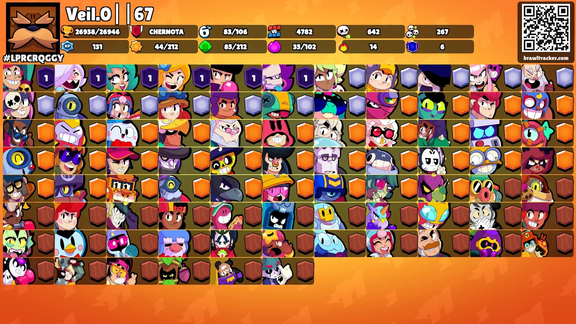 Veil.0||67's Ranks