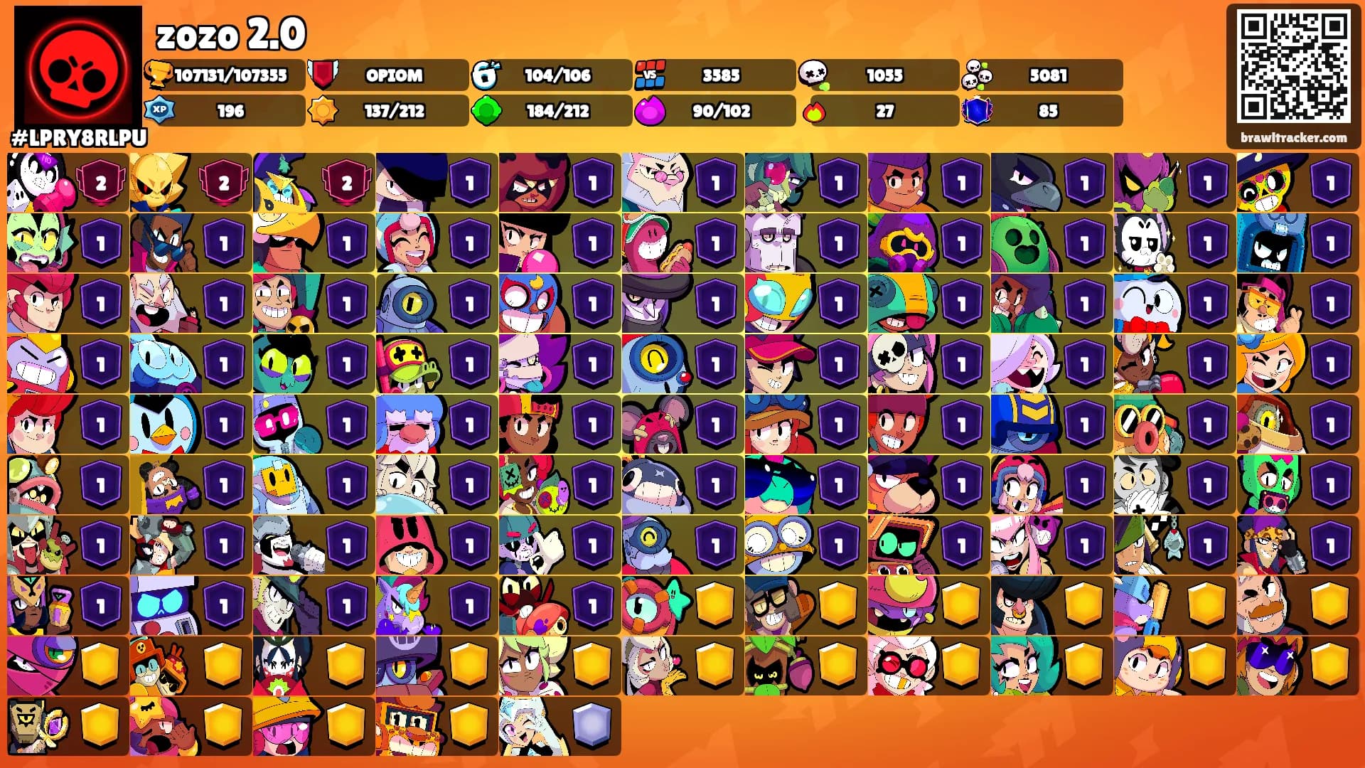 zozo 2.0's Ranks