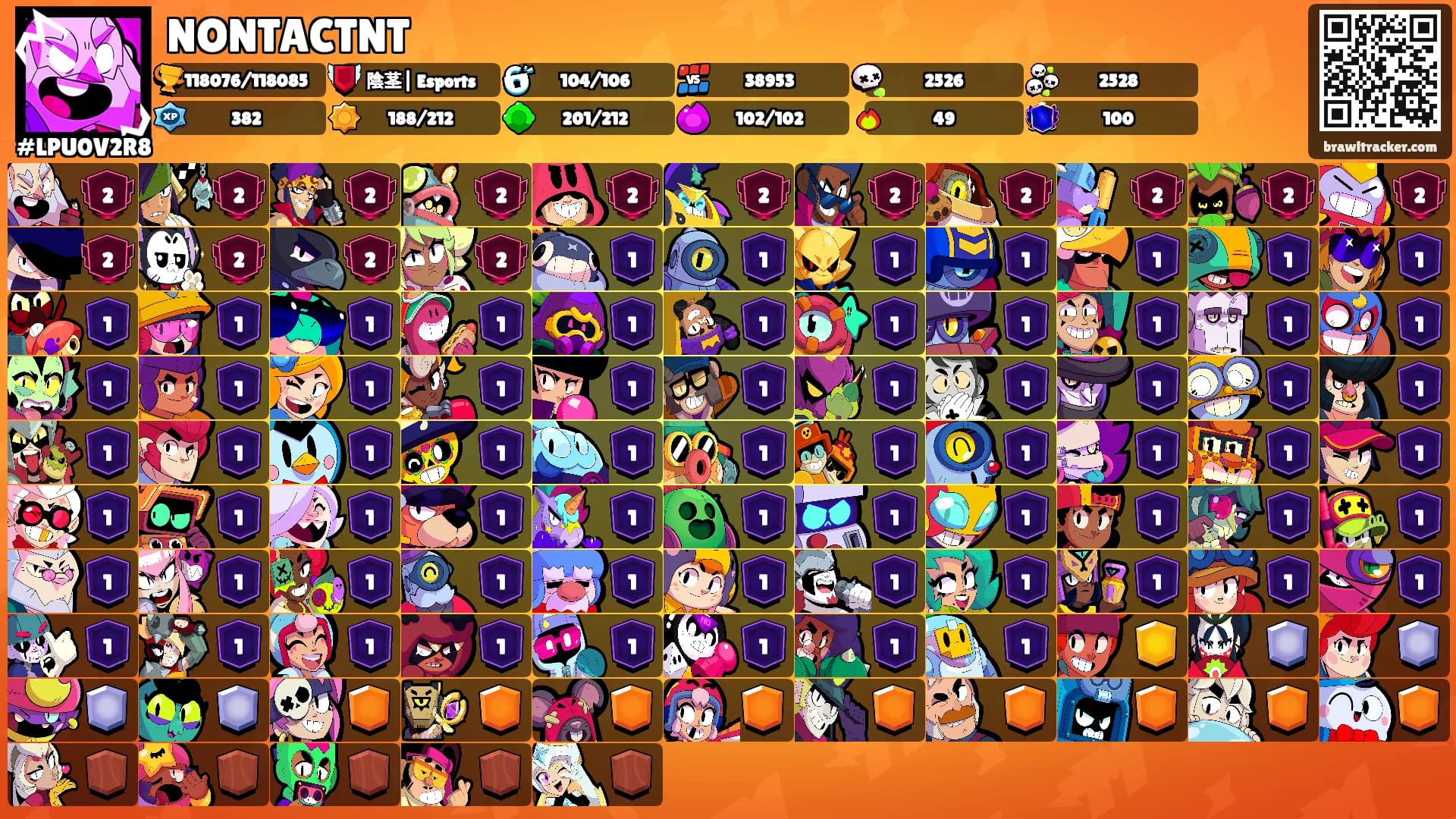 NONTACTNT's Ranks