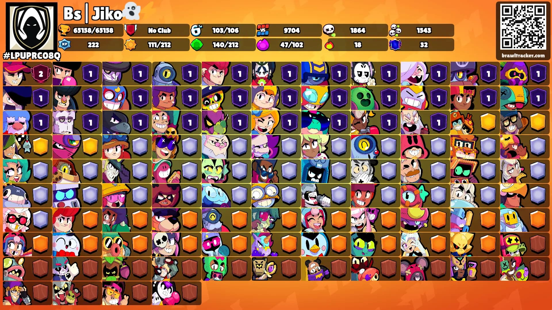Bs|Jiko👻⚡'s Ranks