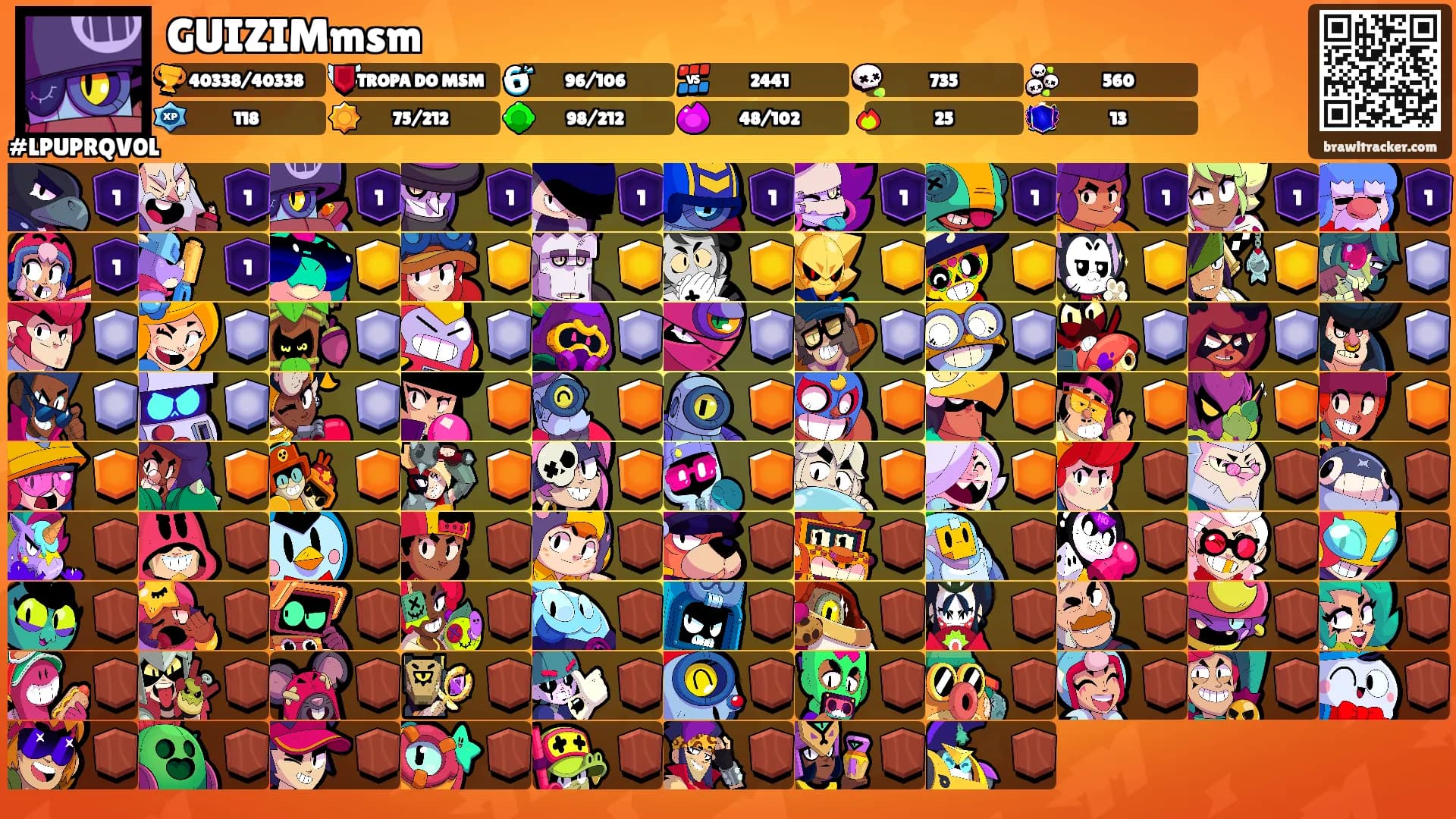 GUIZIMmsm's Ranks