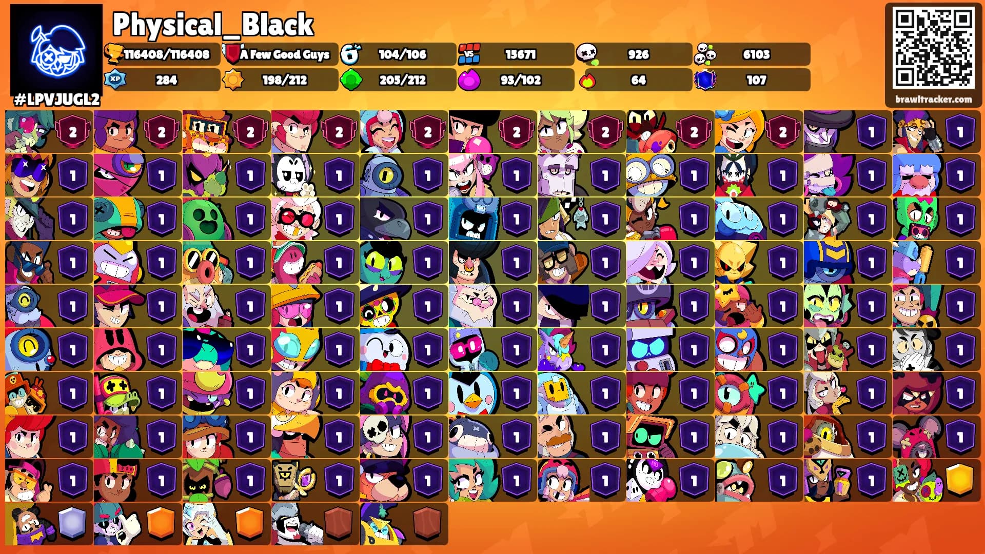Physical_Black's Ranks