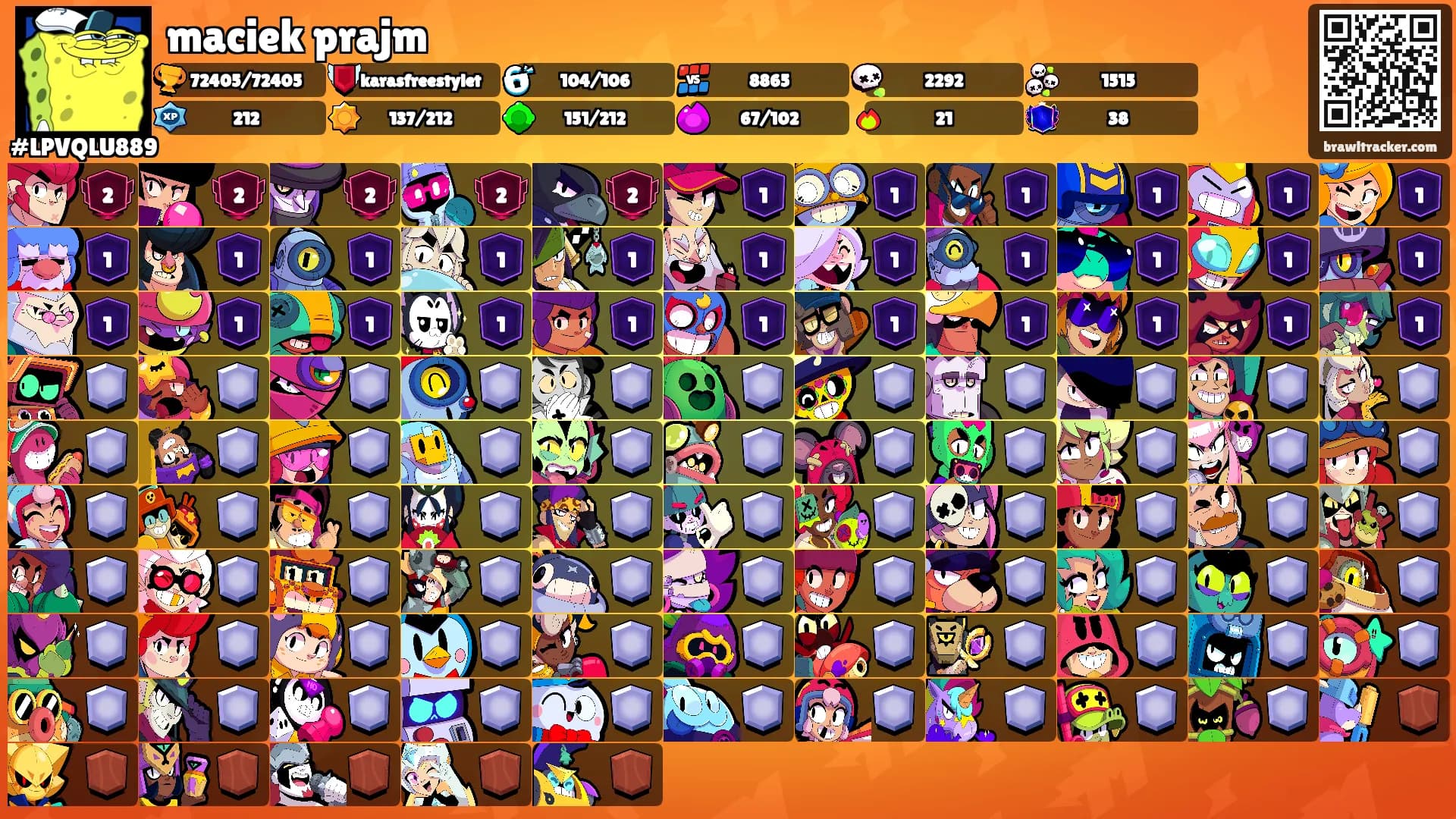 maciek prajm's Ranks
