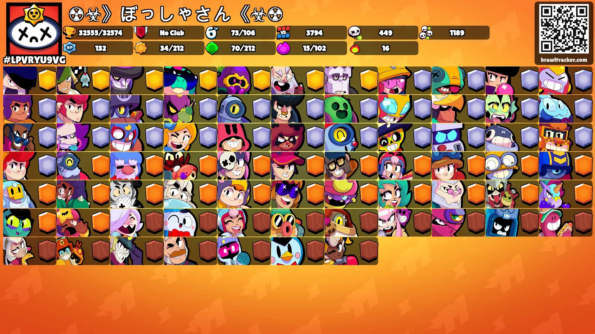 ☢☣》ぼっしゃさん《☣☢'s Ranks