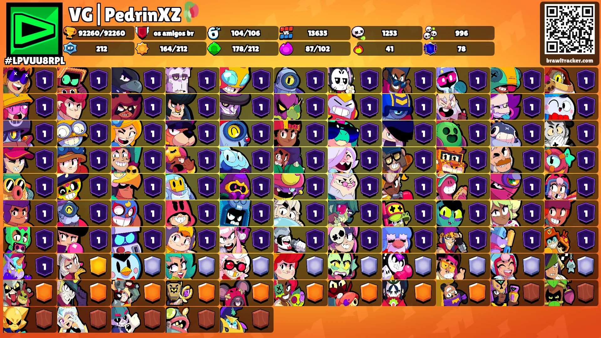 VG|PedrinXZ🥀's Ranks