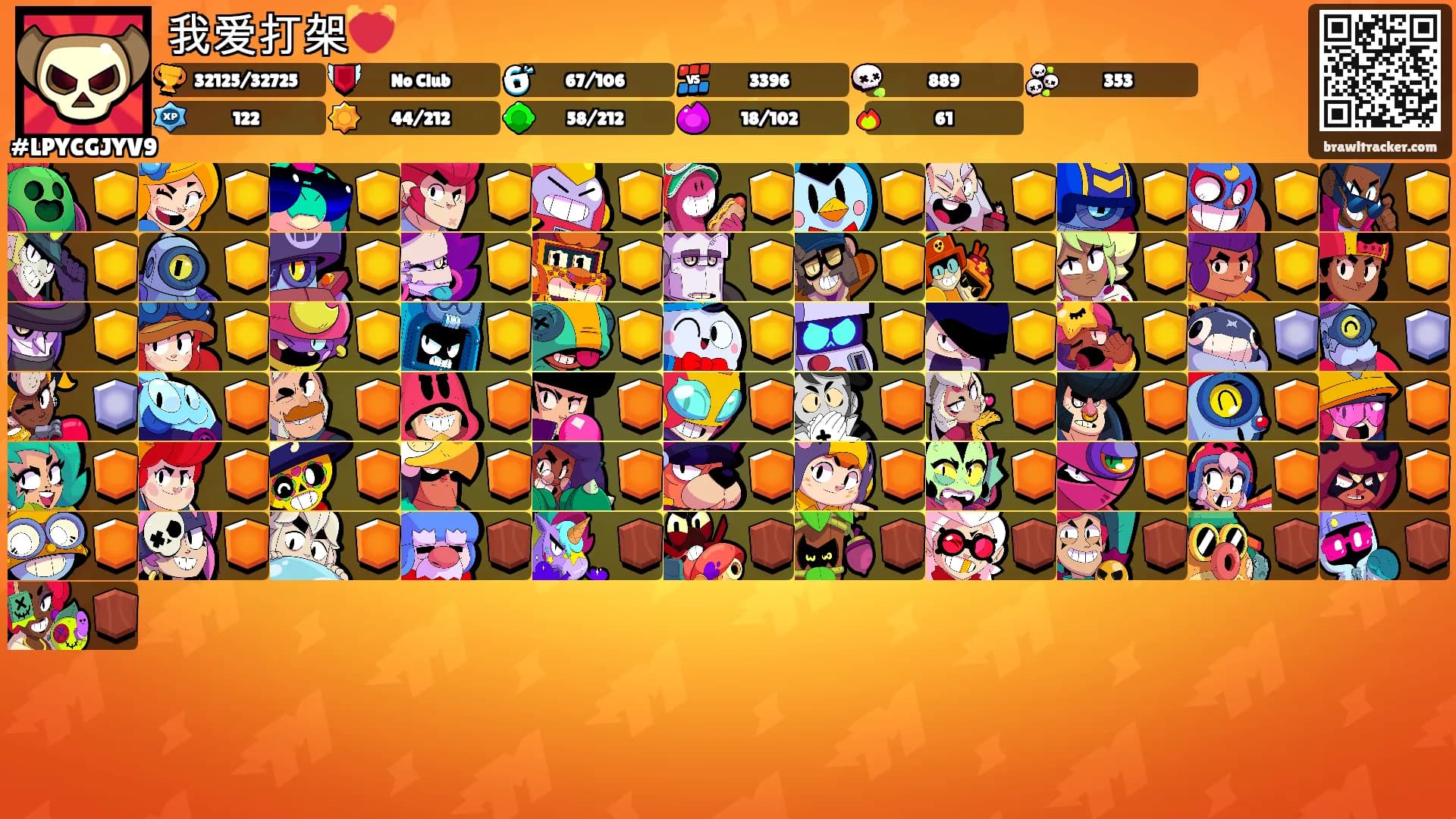 我爱打架💓's Ranks