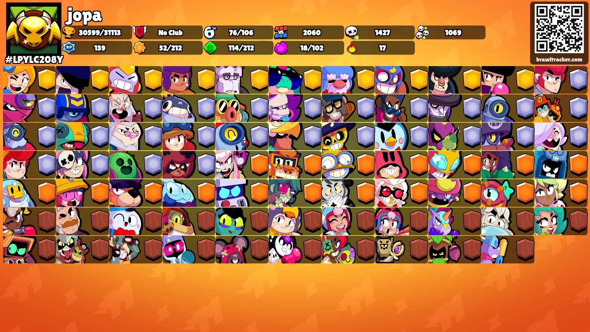 jopa's Ranks
