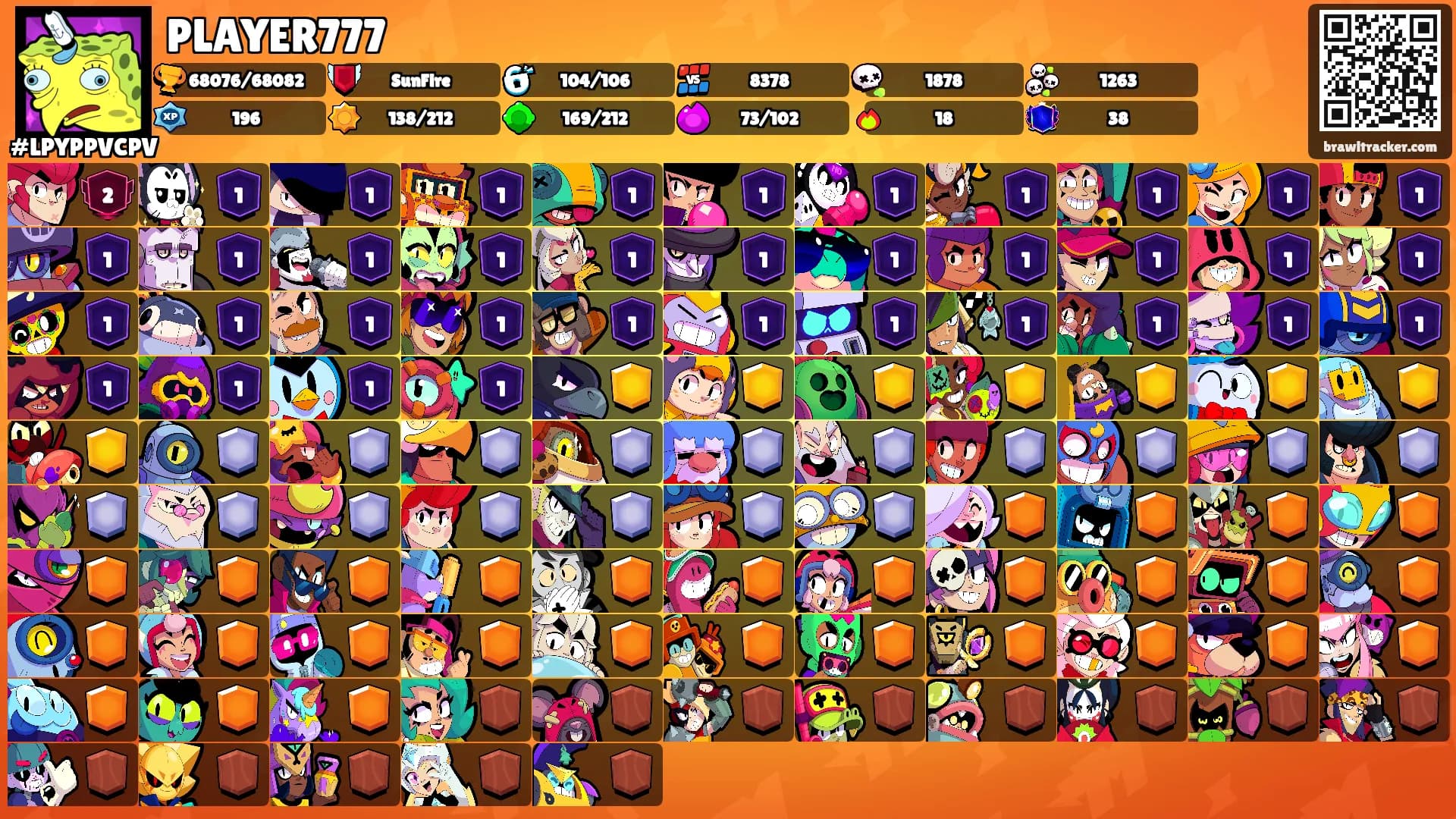 PLAYER777's Ranks