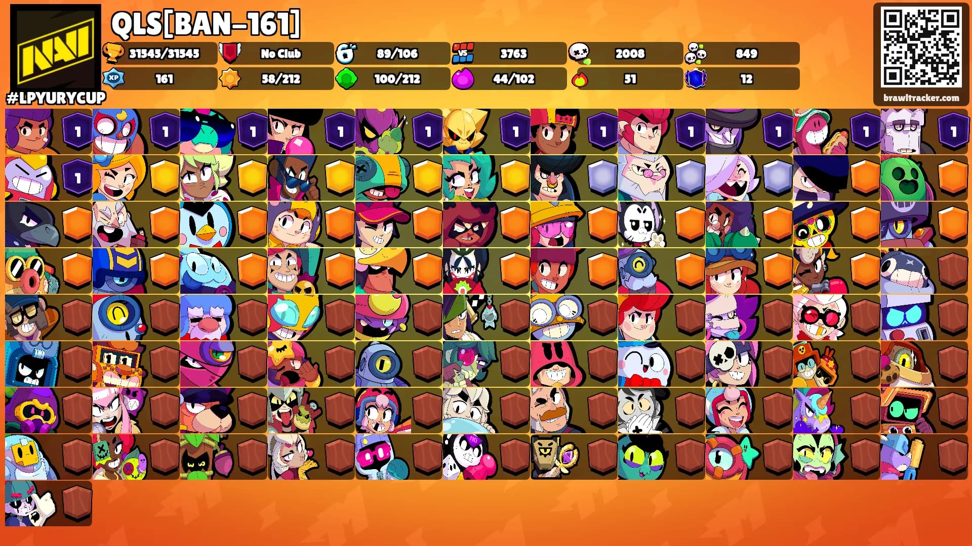 QLS[BAN-161]'s Ranks