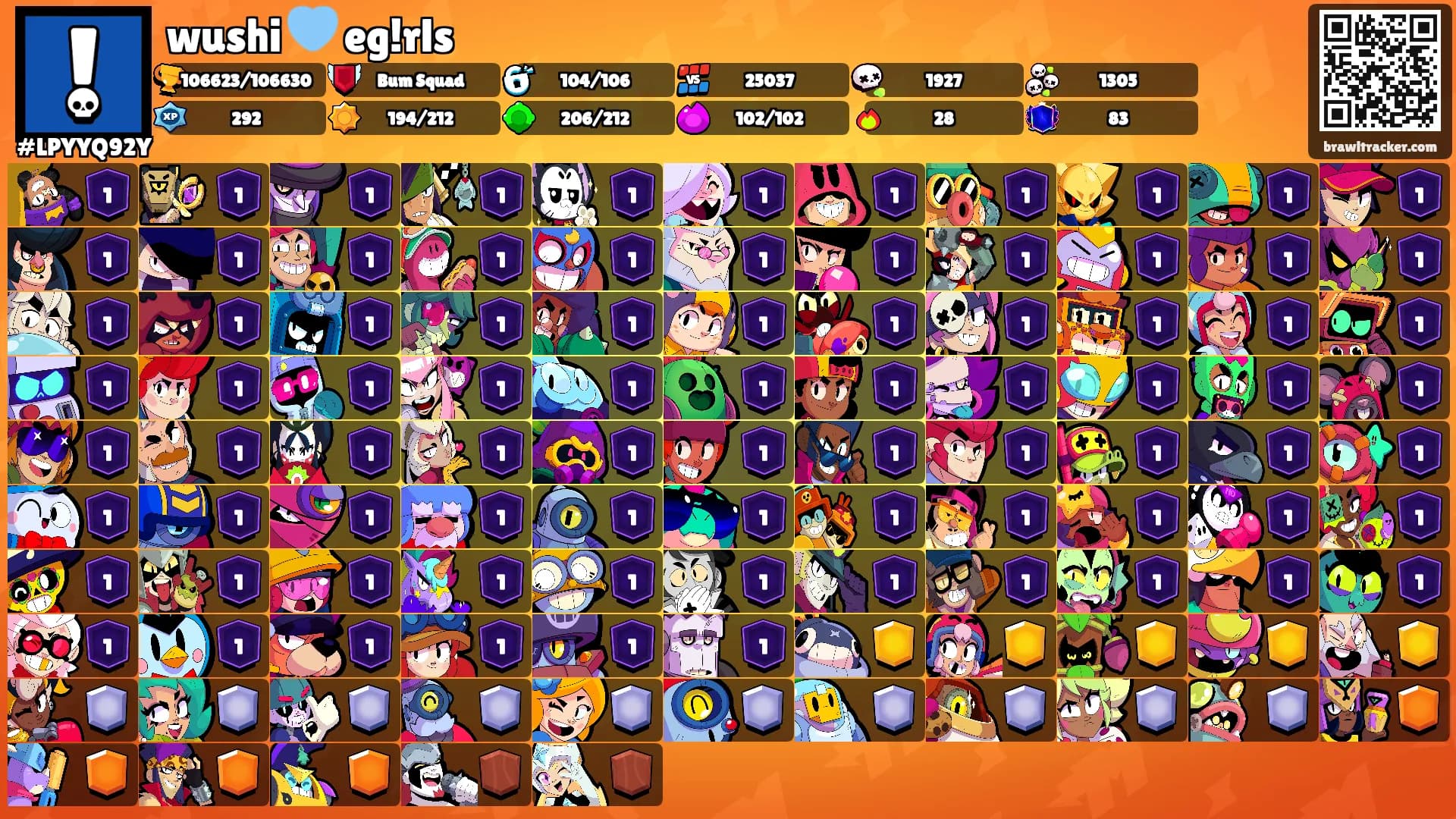 wushi 🩵 eg!rls's Ranks