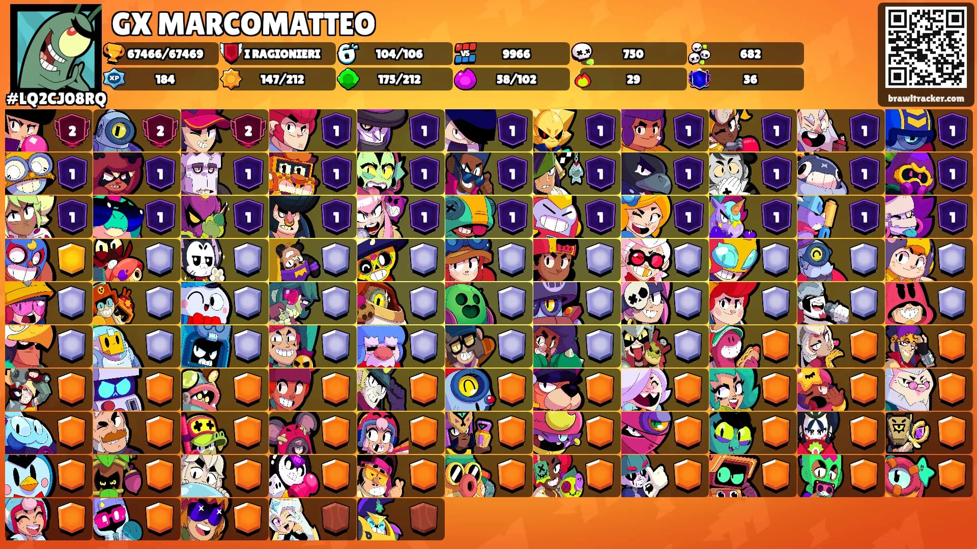 GX MARCOMATTEO's Ranks