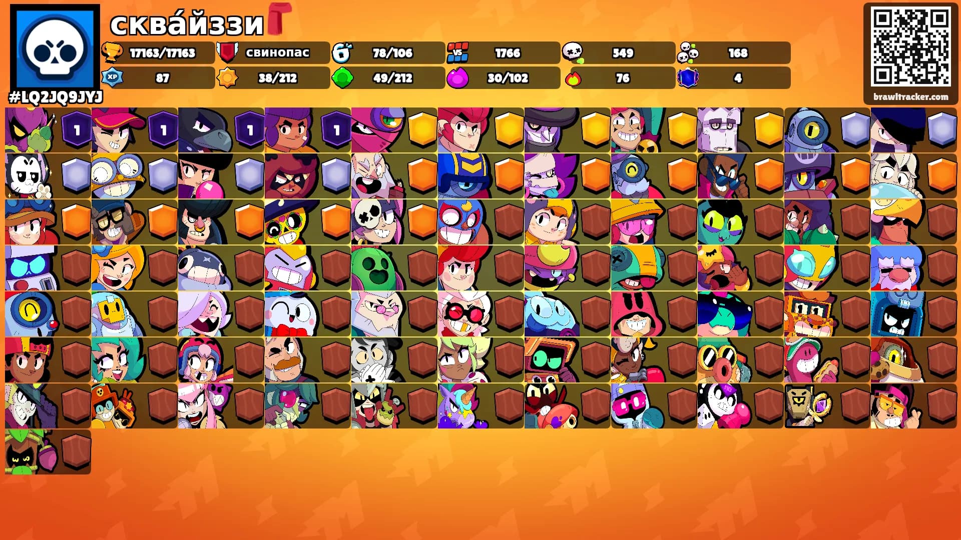 сква́йззи🧣's Ranks